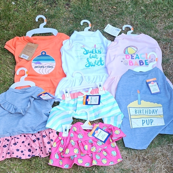 Top Paw Pink Dog Apparel - Picture 1 of 7